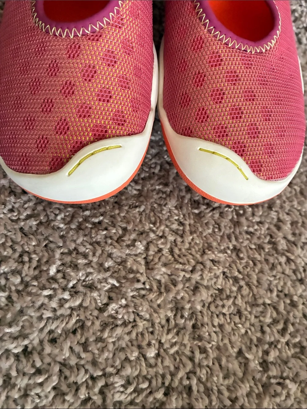 Plae Chloe Girl’s Festival Fuchsia Mary Jane Shoes size 3